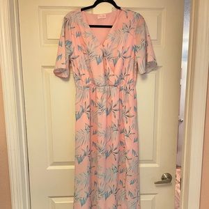 Pink Lily Maxi Dress